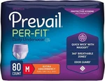 Prevail Per-fit Women Adult Absorbent Underwear Medium 34'' 36'' 80/CASE. Fixed Price $56.95.