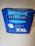 Medline Fitright Adult Incontinence Underwear, Heavy Absorbency, Xx-large, 68-80. Fixed Price $48.79.