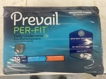 4 Packs Of 18 Prevail Per-fit Men's Adult Extra Absorbent Underwear Large. Fixed Price $24.99.