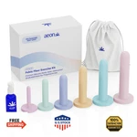 Aeon Gentle Touch Premium Silicone 6-PIECE Straight Set For Pelvic Floor Wellnes. Fixed Price $80.15.