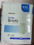 12 Mckesson Ultra Heavy Absorbent Adult Disposable Brief Diapers Xxl Tab Closure. Fixed Price $10.00.
