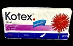 Kotex Maxi Overnight 2004 Comfort Dry Unscented 28 Pads Sealed Discontinued Prop. Fixed Price $45.62.