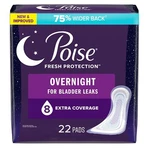 Poise Extra Coverage Pad Fresh Protection Long - Replaces 6946995 Ca Of 44. Fixed Price $51.00.