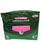 Rite Aid Women's Protective Underwear, Maximum Absorbency, Size: Small. 19 Count. Fixed Price $15.00.
