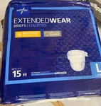 Medline Extended Wear Overnight Adult Briefs With Tabs, Maximum Absorbency. Fixed Price $25.99.