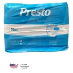 Presto Daily Underwear Classic Adult Size M (32"-44") Incontinence 20 Count. Fixed Price $13.69.