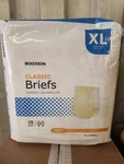 Mckesson Classic Unisex Adult Incontinence Brief; X-large, Light ABSORBENCY4PACK. Fixed Price $59.99.
