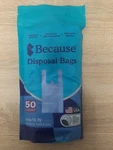 Because Disposal Bags, Tear Resistant Extra Large 50 "free Shipping". Fixed Price $17.98.