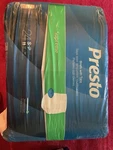 Presto Adult Underwear Supreme Classic Size: 24 Pack 22"- 36". Fixed Price $10.00.