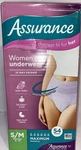 Assurance Maximum Absorbency Underwear, Women's, S/m 54 Count (pant Size 8-16. Fixed Price $15.00.