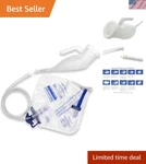 Comfort Male Fit Reusable Portable Advantage Urinal System With Spill Pr.... Fixed Price $63.99.