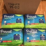 Prevail Per-fit Daily Underwear Medium Extra Absorbency 4 Bags PF-512. Fixed Price $44.50.