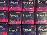 Nine Packs Of Prevail Daily Pads For Bladder Leaks. *20 Count Each, 180 Total*. Fixed Price $45.00.