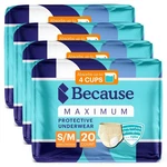 Because Premium Maximum Plus Adult Small/medium (80 Count), Beige. Fixed Price $104.55.