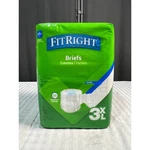 Medline Fitright Ultra Briefs 3XL Adult Diapers Heavy Absorbency 12 Count MTB084. Fixed Price $15.99.