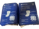 New Mens Members Mark Total Protection Guards 14 Per Lot Of 2. (m). Fixed Price $18.00.