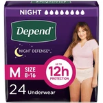 Depend Night Defense Adult Diapers, Incontinence & Postpartum Bladder Leak Un.... Fixed Price $29.94.