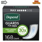 Depend Guards/incontinence Pads Fr Men/bladder Control Maximum. Fixed Price $69.49.