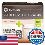 Sunkiss Women Incontinence Underwear, Daytime Disposable Postpartum Adult Pantie. Fixed Price $56.91.