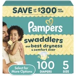 Pampers Swaddlers Baby Diapers Size 5, 100 Count (select For More Options). Fixed Price $37.54.