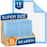 Bed Disposable 40"X60" Super Absorbent Pee Pads, Oversized Underpads For.... Fixed Price $59.05.
