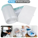 20PCS Bedpan Liners Disposable Commode Bags W/ Absorbent Pads Leak Proof Elderly. Fixed Price $14.59.