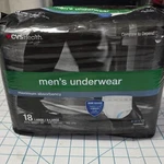 Cvs Health Mens Underwear Maximum Absorbency 18 Count L/xl Size Fits 38" To 64". Fixed Price $18.00.