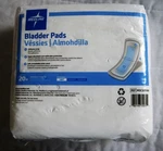 Medline Adult Bladder Control Pads - Light Absorbency Individual Wrap 20 Pack. Fixed Price $10.78.