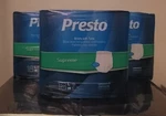Drylock 3PKS/18EA(54 Total Units Presto Better Brief Large ABB21040 *new*. Fixed Price $63.99.