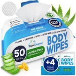Xl Body Wipes For Adults Bathing No Rinse - 50 Ct. + 54 Count (pack Of 1). Fixed Price $35.12.