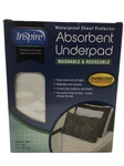 Inspire Waterproof Protector Absorbent Underpad Washable&reuseable (36" X 72"). Fixed Price $12.99.