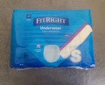 Fitright Super Adult Disposable Underwear Unisex Size Small 22CT Pack. Fixed Price $12.97.