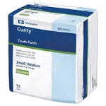 Curity Youth Pants, Medium 45-65 Lbs, Heavy Absorbency Pull On -pack Of 17. Fixed Price $22.91.