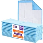 Chucks Disposable 50-PACK Underpads 23X36. Fixed Price $19.99.