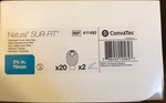 Qty: 60 Convatec Natura Sur-fit 411493 Pouch With Filter Exp 2029. Fixed Price $75.00.