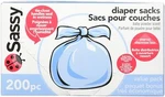 Sassy Baby Disposable Diaper Sacks, 200 Count, Packaging May Vary. Fixed Price $15.89.