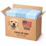 300 Disposable Pads Chux Absorbant Puppy Dog Pee Training Underpad 23"X36". Fixed Price $65.25.
