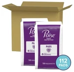 Poise Incontinence Pads For Women, 6 Drop, Ultimate Absorbency, Regular, 112CT. Fixed Price $66.99.