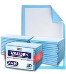 Stack Man 50PK Disposable Underpads 23X36, Absorbent Chux Pads, Leakproof. Fixed Price $36.99.