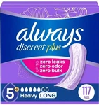 Always Discreet Plus Incontinence Pads, Extra Heavy Absorbency, Long (117 Count). Fixed Price $78.67.