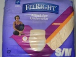 Fitright Activeedge Underwear Maximum Absorbency S/m Size 20 Total. Fixed Price $24.99.
