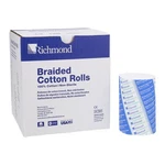 Richmond Dental 201226 Cotton Rolls Braided 4" 3/8" Medium Non-sterile 250/BX. Fixed Price $32.50.