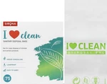 Sirona Sanitary Disposal Bags - Love Clean 75 Leak Proof Usa Shipper. Fixed Price $14.99.