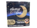Always Zzz Overnight Disposable Period Underwear XL/2XL (18-26 Pant Size) 7 Ct. Fixed Price $13.95.