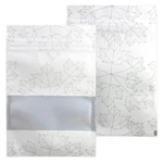 White/silver Aluminum Zip Seal Bag For Powdered Coffee Creamer Products 10X15CM. Fixed Price $7.00.