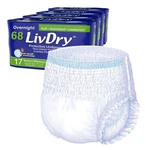 Livdry Overnight Adult Diapers For Women And Men, Incontinence Underwear, M.... Fixed Price $99.23.