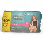 Depend Fresh Protection Women's Maximum Underwear Beige 30 Count. Fixed Price $20.00.