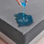 Inooro Size Waterproof Mattress Protector, Breathable Bed Queen, Gray. Fixed Price $31.89.