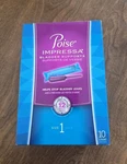 Poise Impressa Size Bladder Supports 10 Count. Fixed Price $125.00.