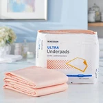 Ultra Underpads, Incontinence, Heavy Absorbency, 30 X In, 10 Cou. Fixed Price $19.99.